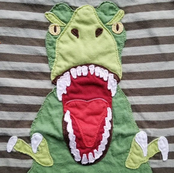 2011 (v)guc Mini Boden 5-6 years tyrannosaurus rex tee - Picture 7 of 11